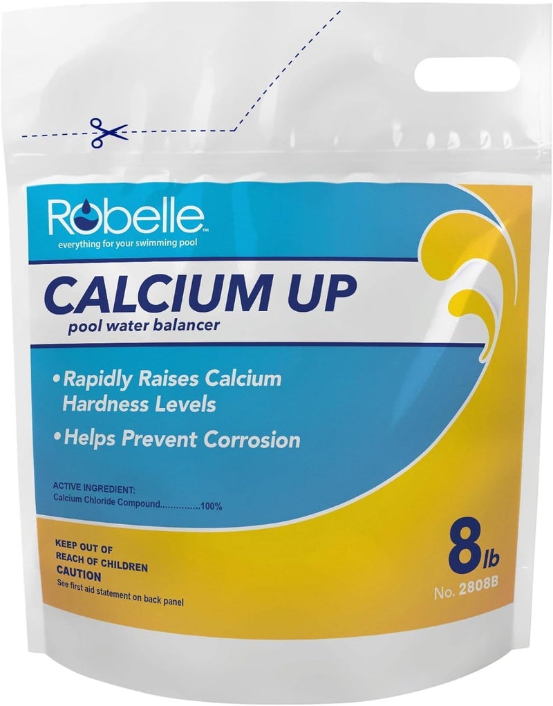 Robelle 8-Pounds Premium Pool Calcium Up, Calcium Hardness Increaser - Image 1